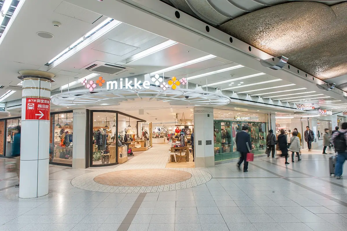 ホワイティうめだ「mikke」リニューアルオープン