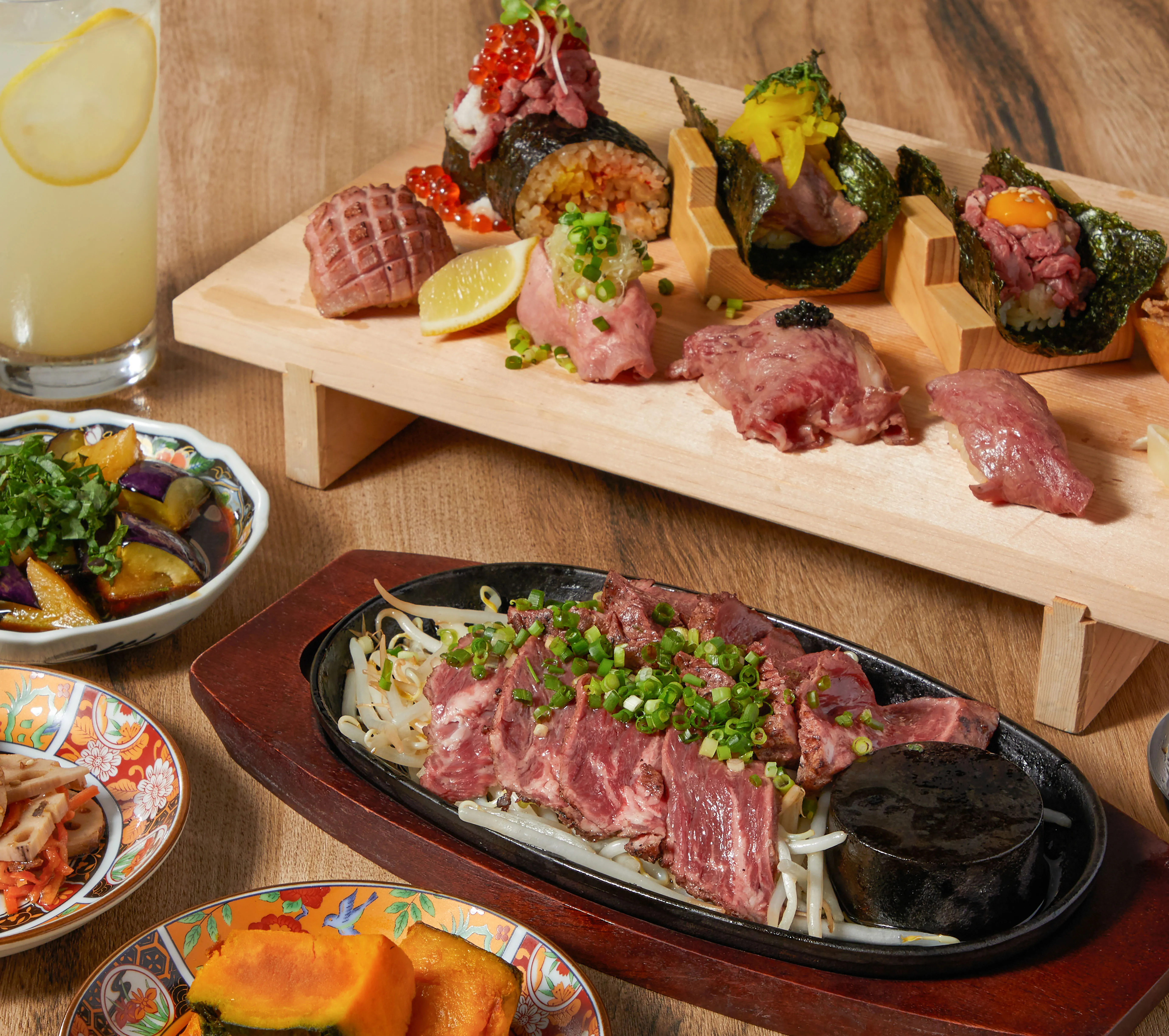 炙り肉寿司　コマツバラファーム