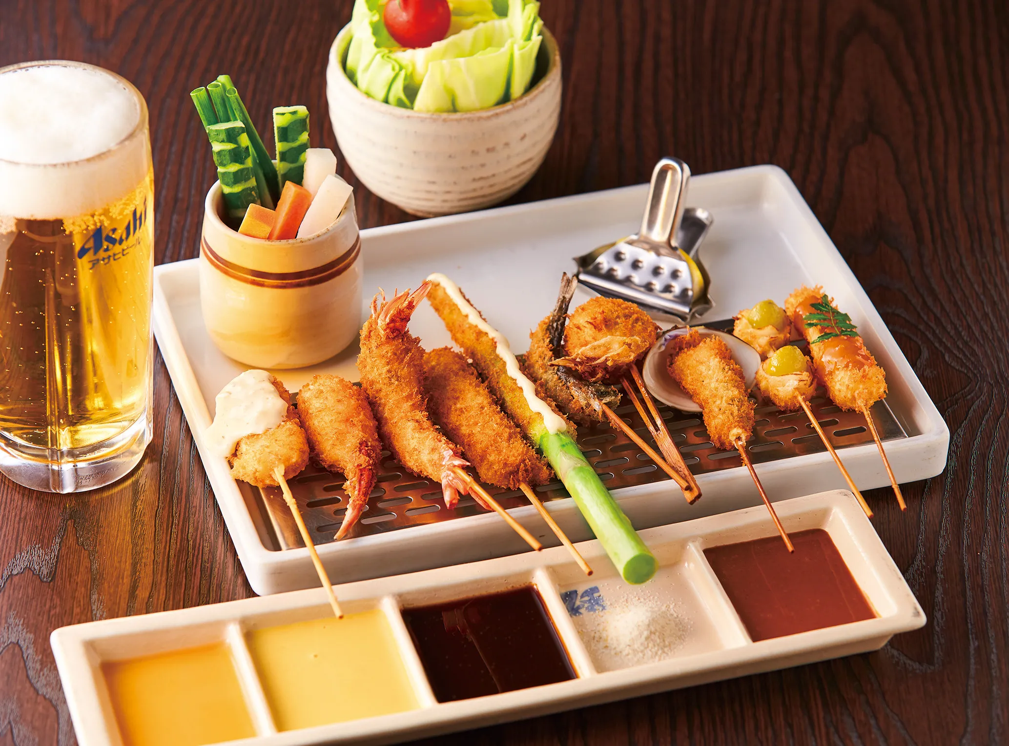 串かつ料理　活