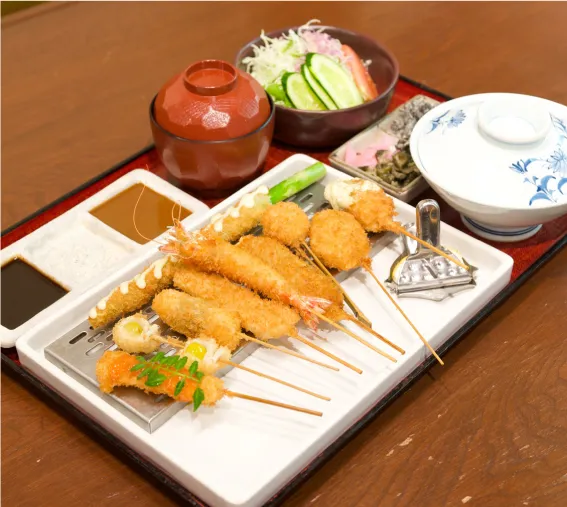 串かつ料理　活