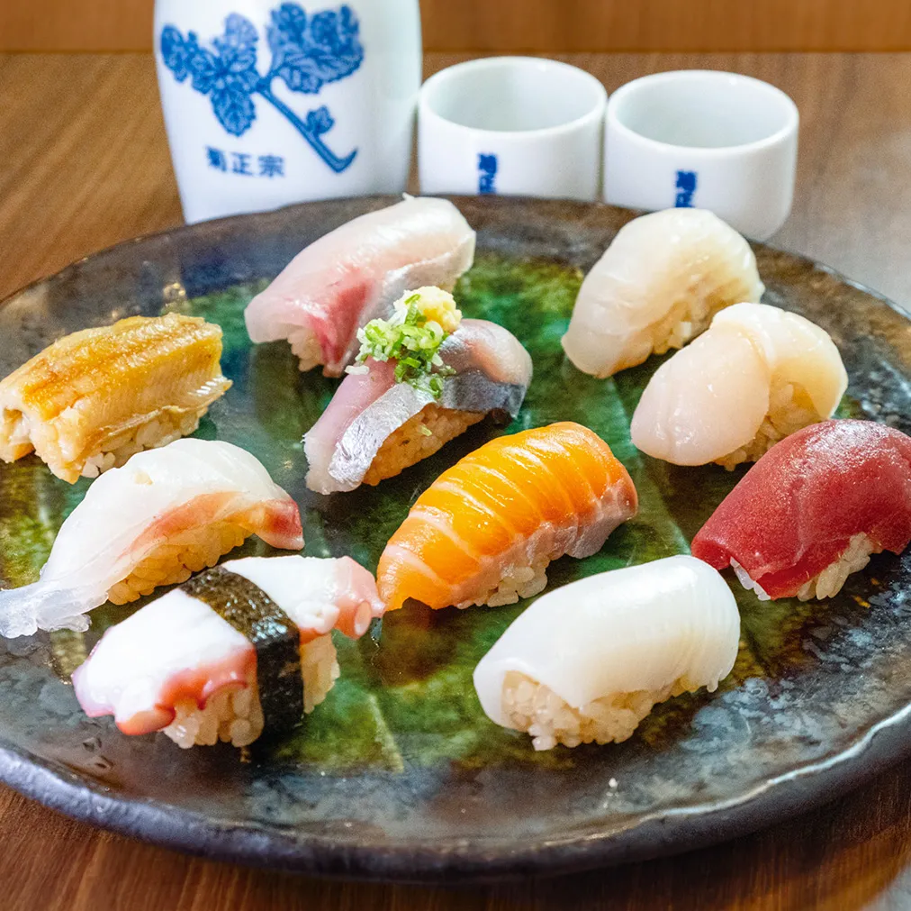 梅田酒場 すし金 ホワイティうめだ店